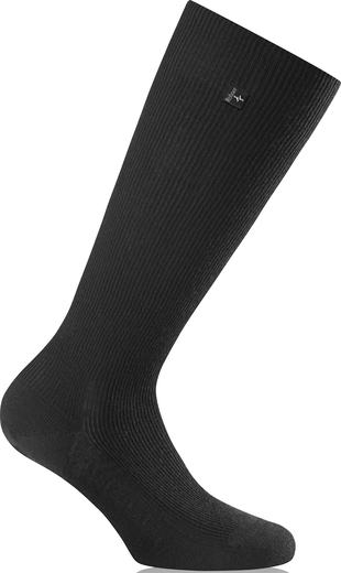 Rohner Businesssocke Calf SupeR Long Cotton schwarz Herren - 1 Paar